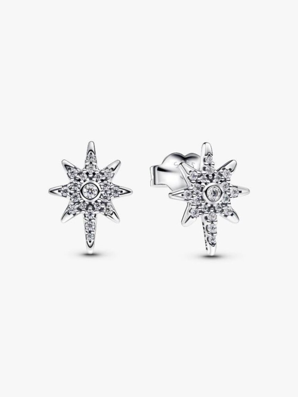Pandora Sparkling North Star Stud Earrings
